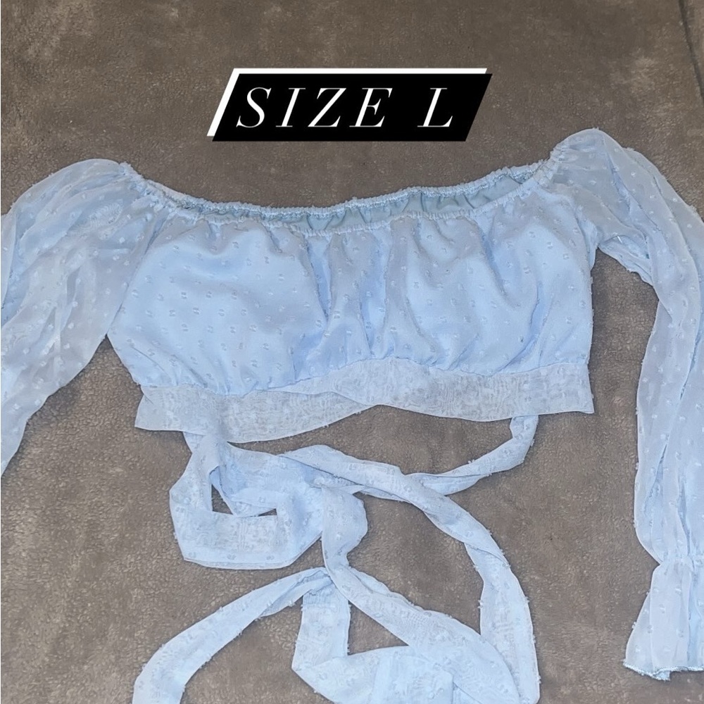 Crop top blouse